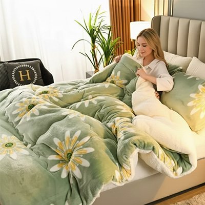 Couverture | Douce et Chaleureuse - Deco Chez Soi