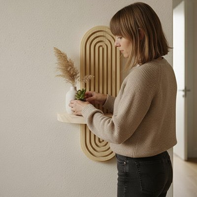 Etagere murale bois | Elegance - Deco Chez Soi