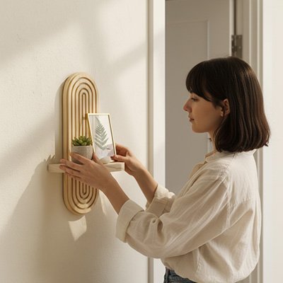 Etagere murale bois | Elegance - Deco Chez Soi