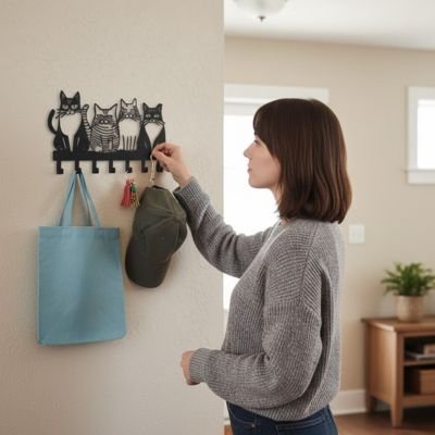 Porte clé mural | ÉlégaRangement - Deco Chez Soi