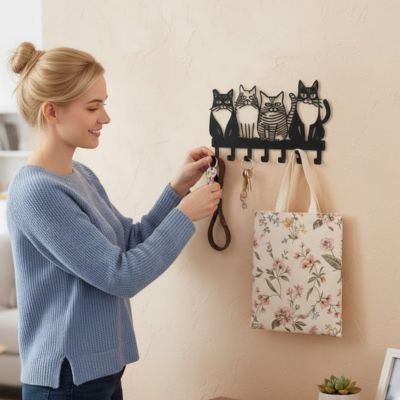 Porte clé mural | ÉlégaRangement - Deco Chez Soi