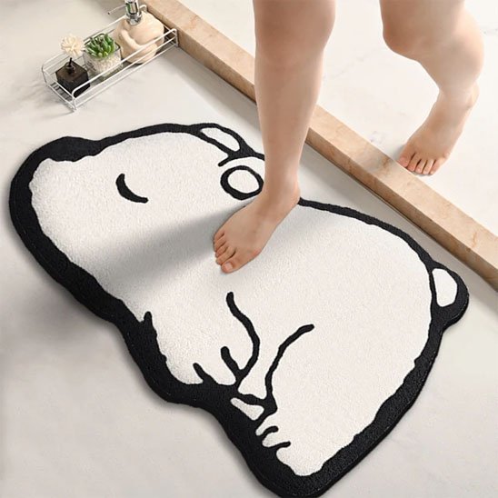 Tapis de bain | Ultra - absorbant antidérapant - Deco Chez Soi