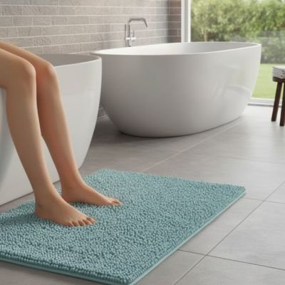 Tapis de bain | Ultra - Absorbant Antidérapant - Deco Chez Soi
